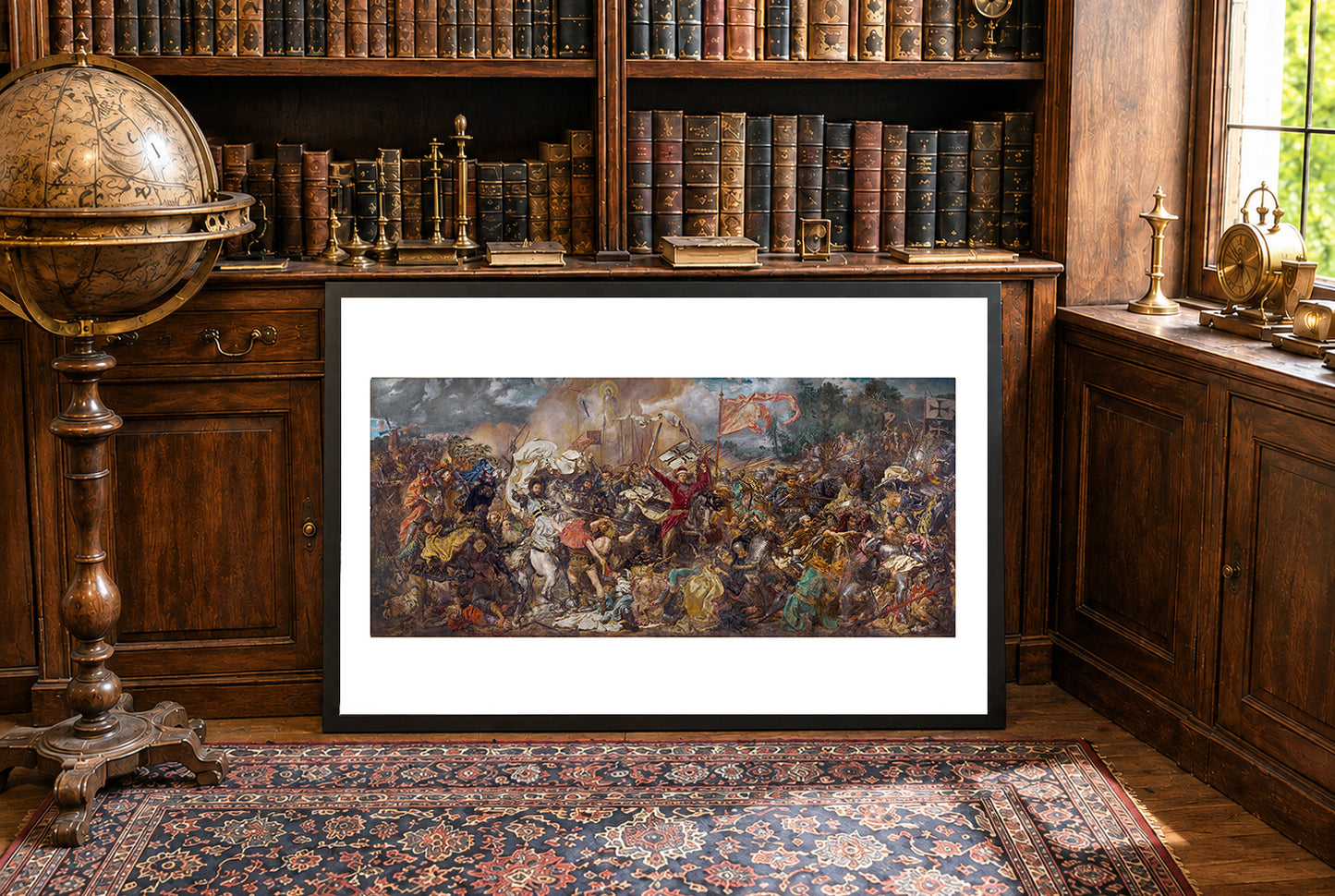 Battle of Grunwald Poster - Jan Matejko 1878, Polish History Painting Wall Art