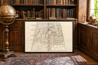 British Isles 1540 - Tudor Era Historical Map