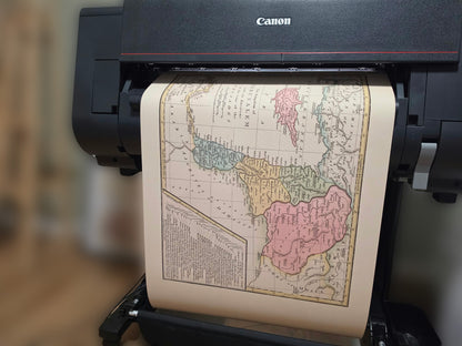 Reino de Jerusalén durante las Cruzadas - Póster de mapa histórico