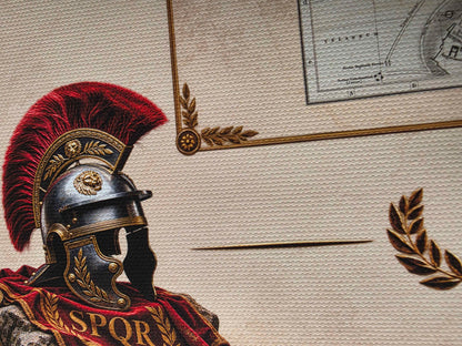Roman Empire Collection - 3 Historical Maps in One Poster - Ancient Rome Map Set