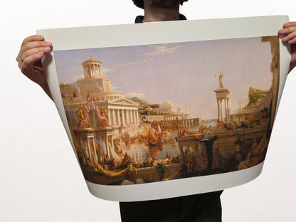 Poster The Course of Empire: Consummation - Thomas Cole Décoration Murale Classique d’Empire