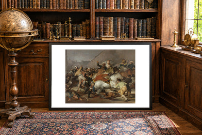 The Second of May 1808 - Francisco Goya - Madrid Uprising & Napoleonic Wars Historical Painting Poster