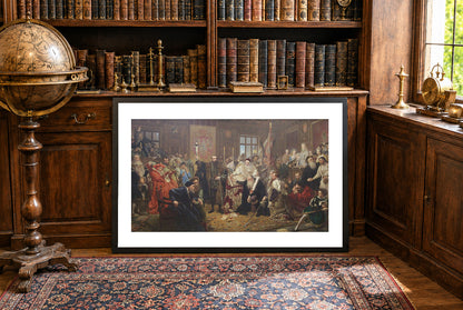 L'Union de Lublin 1869 - Jan Matejko - République des Deux Nations - Affiche Peinture Historique