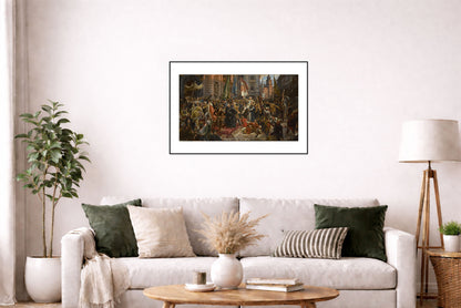 Verfassung vom 3. Mai 1791 Poster - Jan Matejko Historische Polnische Wandkunst